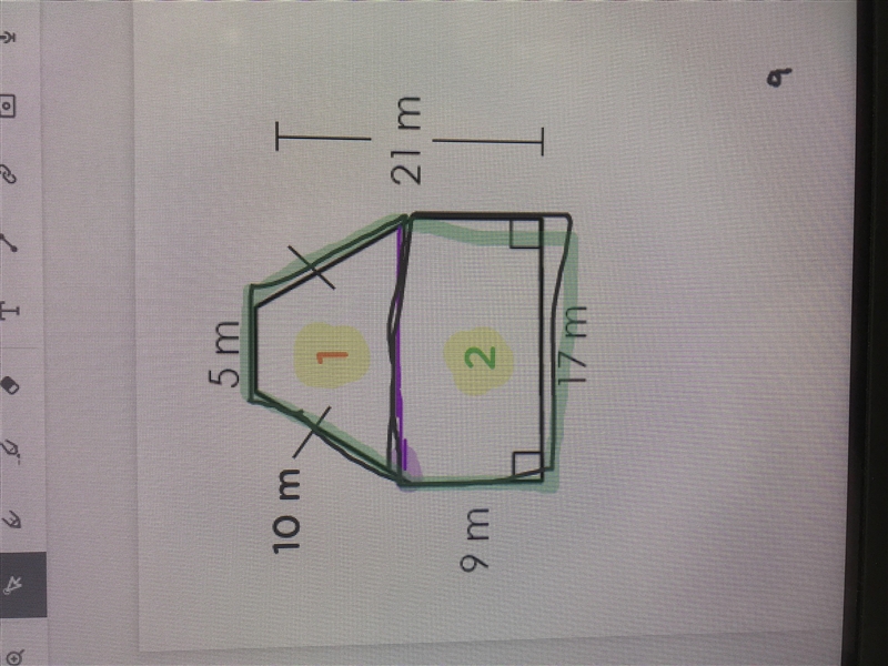 What is the composite perimeter of this shape? I will crown anybody who answers correctly-example-1