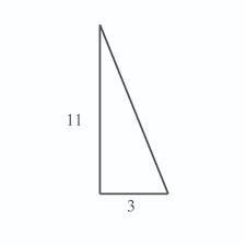 Which two numbers should the answer to the missing side be between.-example-1