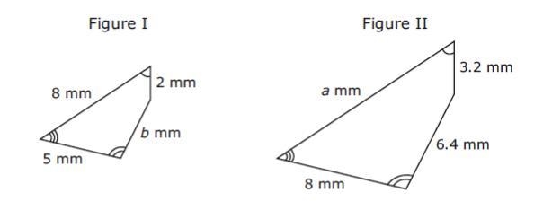 Are the above figures similar? A.) Yes, they are similar because the corresponding-example-1