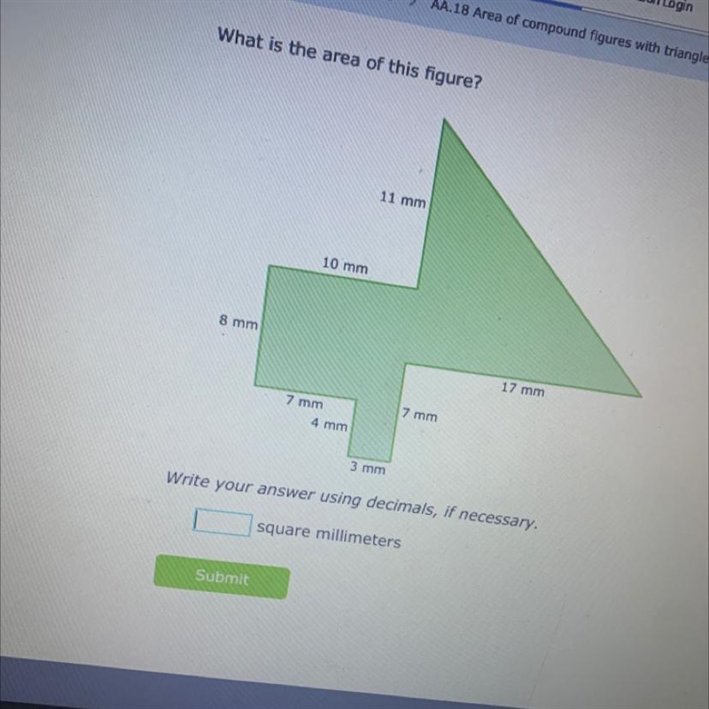 What is the area of this figure Help please!!!!-example-1