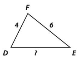 Please help! Give the largest whole number that could equal the length of the side-example-1