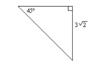 Find the length of the hypotenuse. Multiple choice : 18 5 12 6-example-1