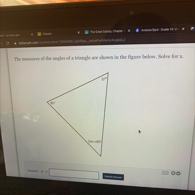 I need to figure out how exactly to solve this and find the answer to x-example-1