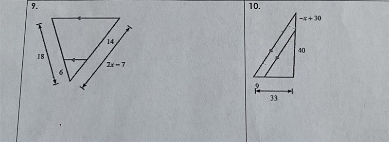 Find the missing length indicated. Pls show ur work. Thank you.-example-1