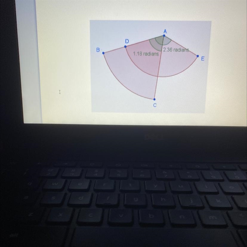 38) If AD = 10, find the arc length of DE.-example-1