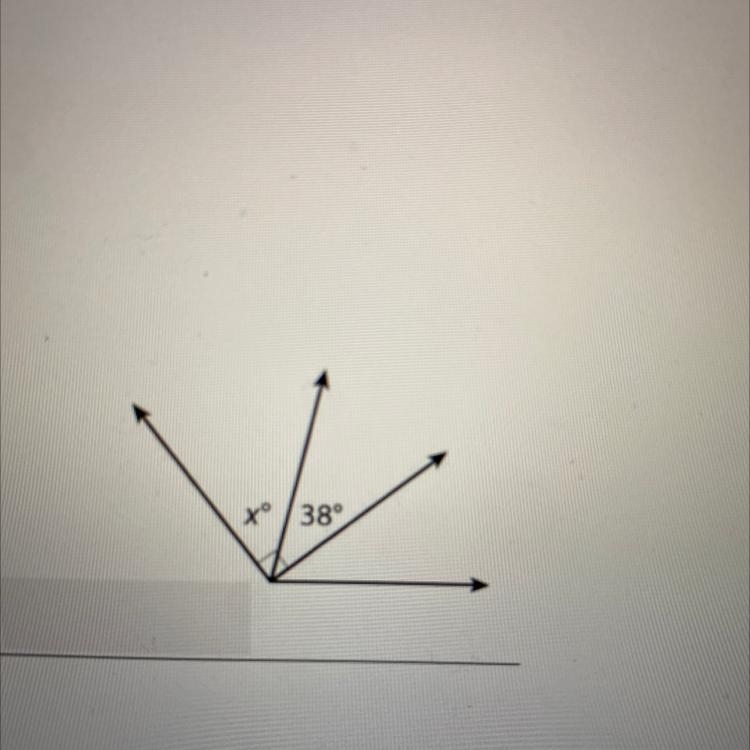 Find the measure of X-example-1