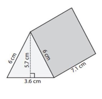 Find the surface area of the prism below. Round your answer to the hundredth, place-example-1