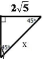 Solve for the right triangle-example-1