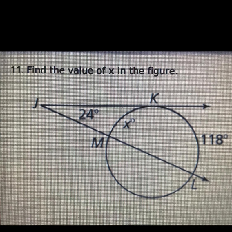 Find the value of x.-example-1