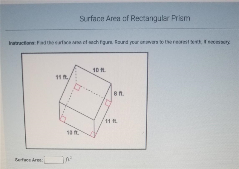 Find the surface area of each figure. Round your answer to the nearest tenth if necessary-example-1