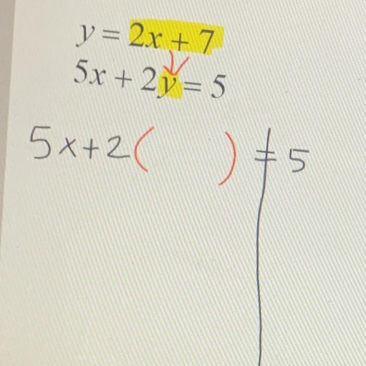 Solve the system below. options: a. (1,-4) b. (-4,1) c. (-1,5) d. (-1,4)-example-1