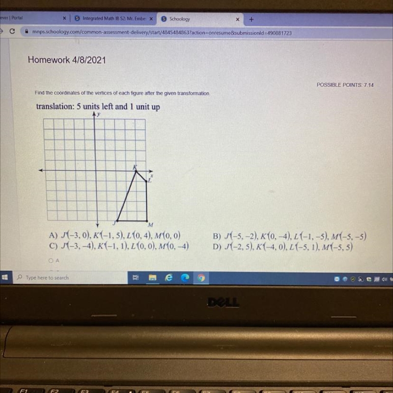 Which is the answer. A B C D?-example-1