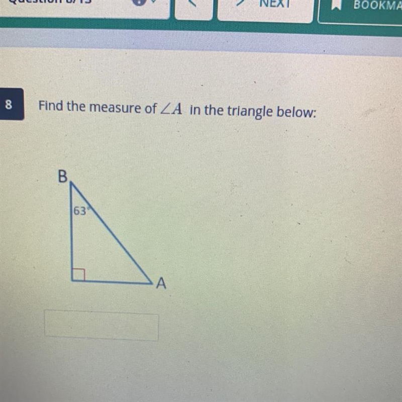 Find the measure of-example-1