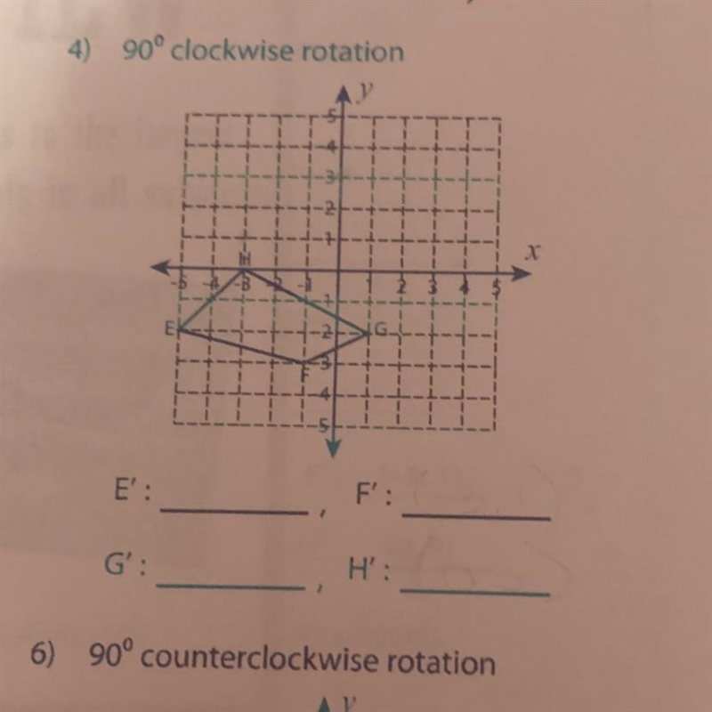 90° clockwise rotation Help please-example-1