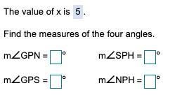 HELP NO LINKS PLEASE!!! SHOW WORK!!! Challenge: Find the value of x. Then find the-example-1