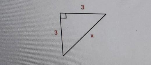 Find the value of x. express your answer in simplist radical form if u answer 1st-example-1