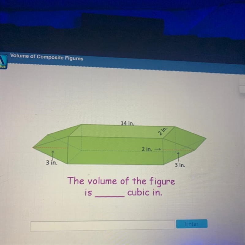 The volume of the figure-example-1