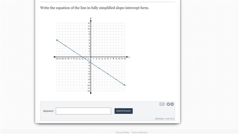 Whats the slope form?-example-1