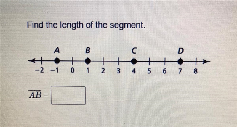 Find the length of the segment AB Do not answer with a link-example-1