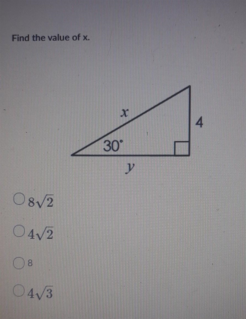 Find the value of x. No Links or scams please. Thanks!​-example-1