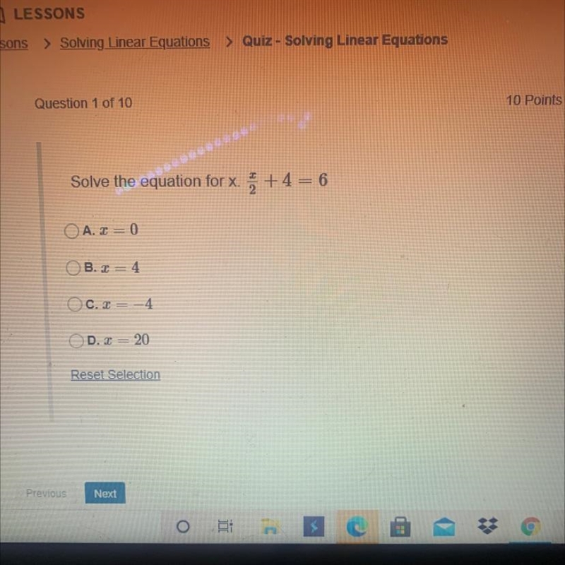 Solve the equation for X-example-1