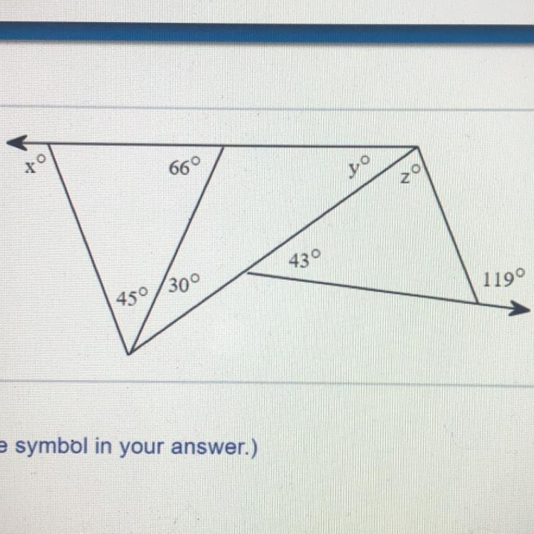 What are the values of x, y, and z? help asap-example-1