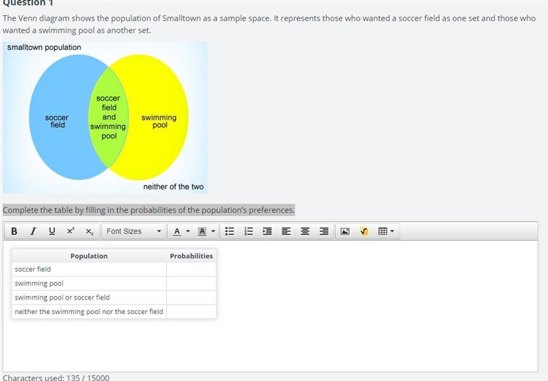 Complete the table by filling in the probabilities of the population’s preferences-example-1