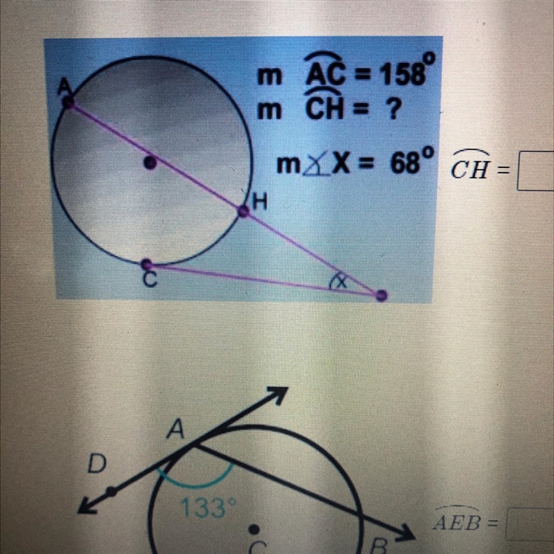 Solve for the indicated values. For both-example-1