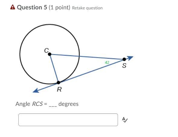 Angle RCS = ___ degrees-example-1