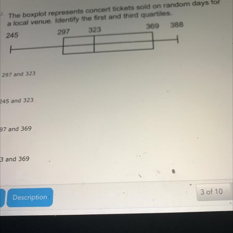 Please help A 297 and 323 B245and 323 C 297 and 369 D 323 and 369-example-1