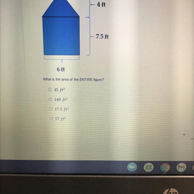 What would be the area of the entire figure?-example-1