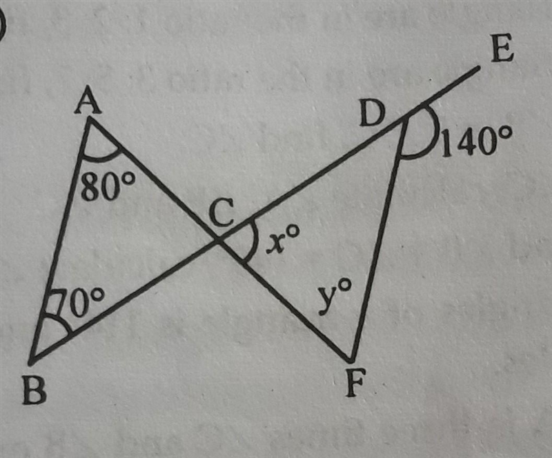 Find the value of x and y..​-example-1