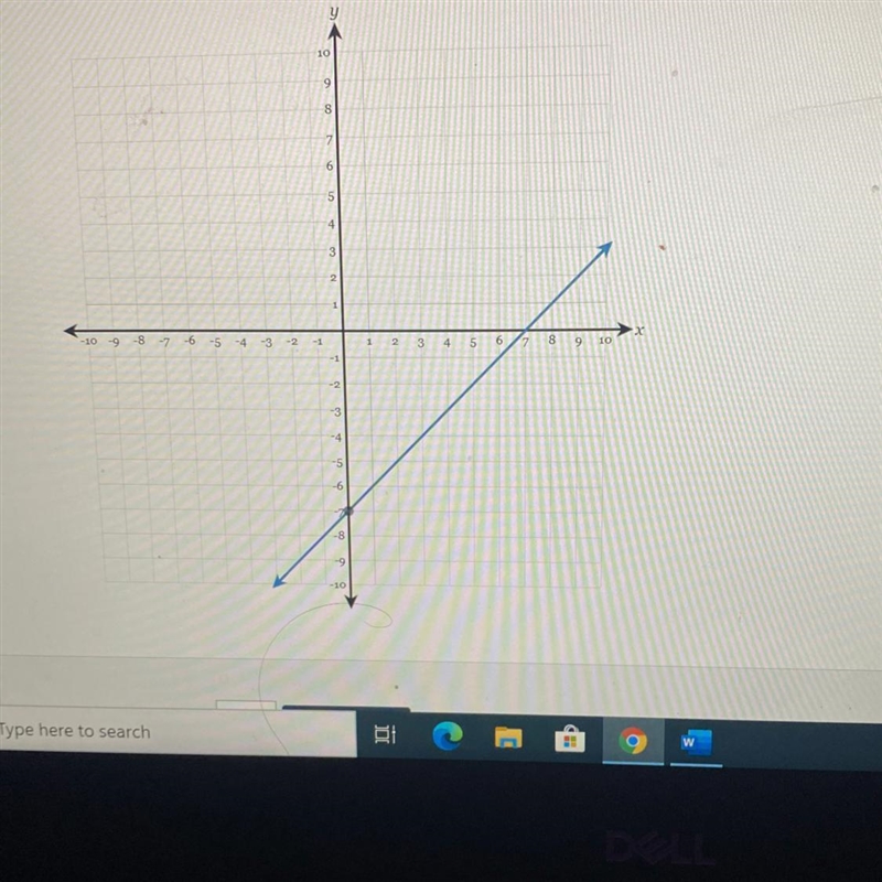 Draw a line representing the "rise" and a line representing the "run-example-1