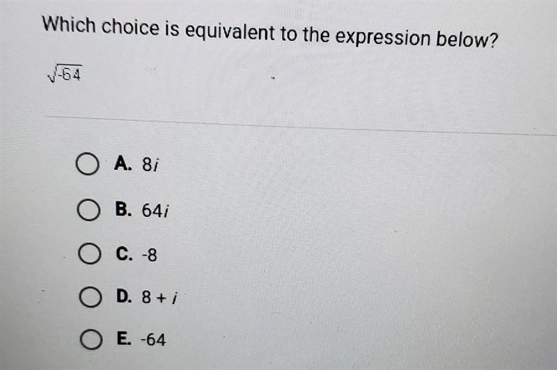 Which choice is equivalent to the expression below?​-example-1