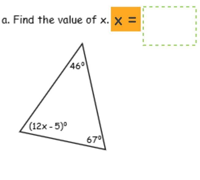 Find the value of x and show how please-example-1