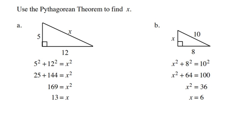 What is x on these triangles?-example-1