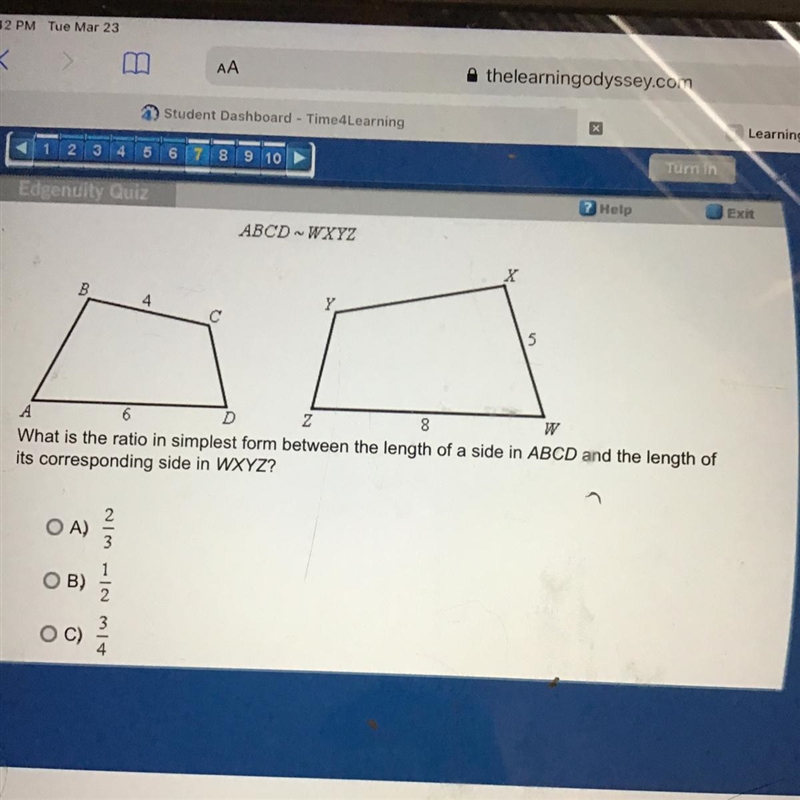 Pleaseeeeeeeeee help meeee The other choice is D) 6/5-example-1