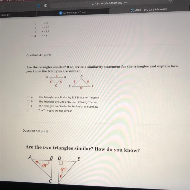 Please help me with question 4 thank you !!-example-1