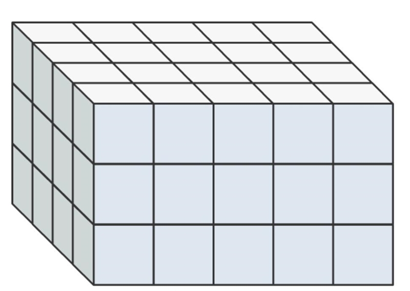 This rectangular prism was built with cubes that each have a volume of one cubic centimeter-example-1