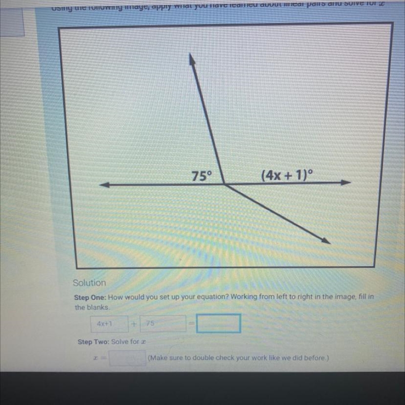 Solve for the blanks ?-example-1