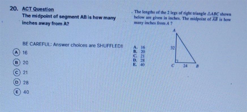 Choose A, B, C, D, or E​-example-1