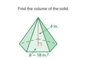 Find the volume of the solid-example-1