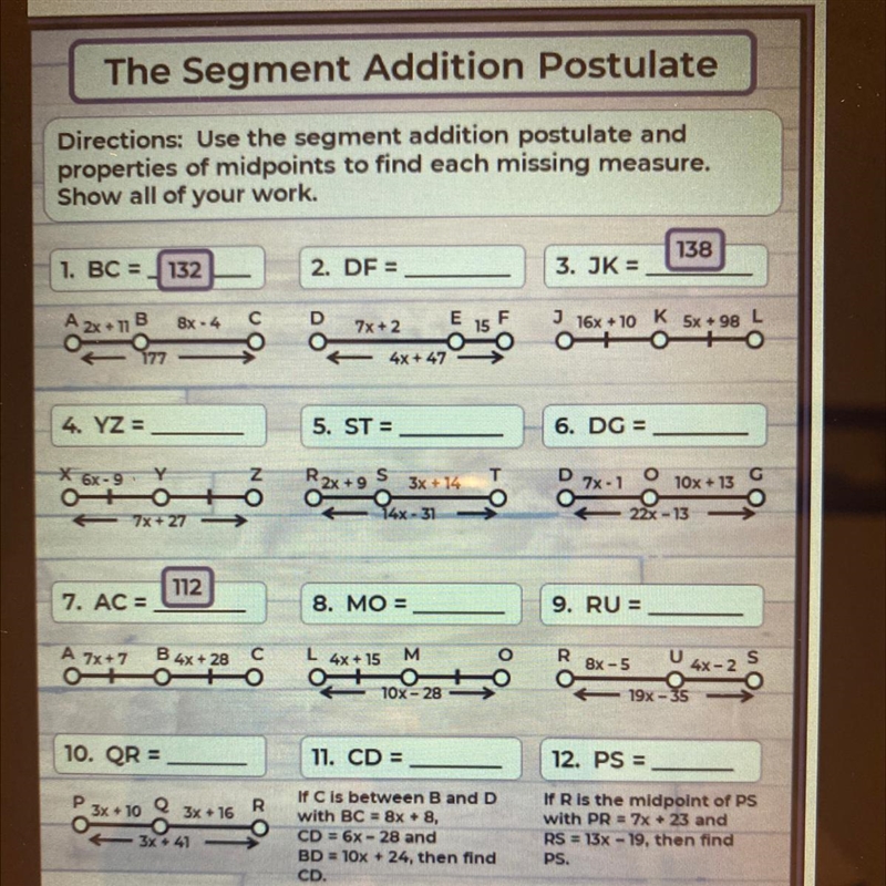 Segment addition postulate please help me-example-1