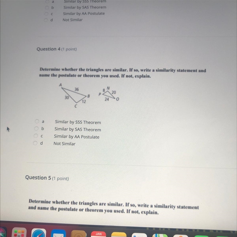 Please help me with question 4 thank you !!-example-1