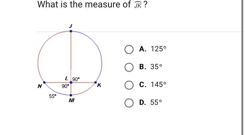 What is the measure of JK?-example-1