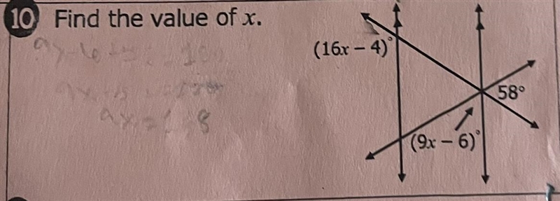 Find the value of x-example-1