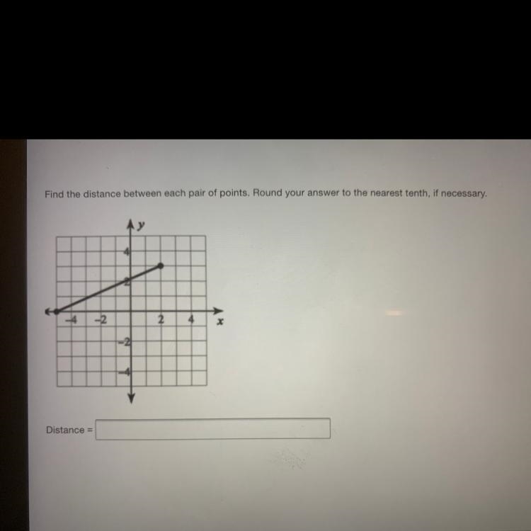 Find the distance between each pair points-example-1