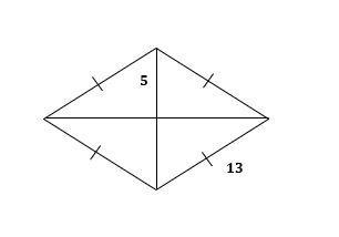 What is the area of the rhombus below? A 120 units2 B 65 units2 C 130 units2 D 240 units-example-1