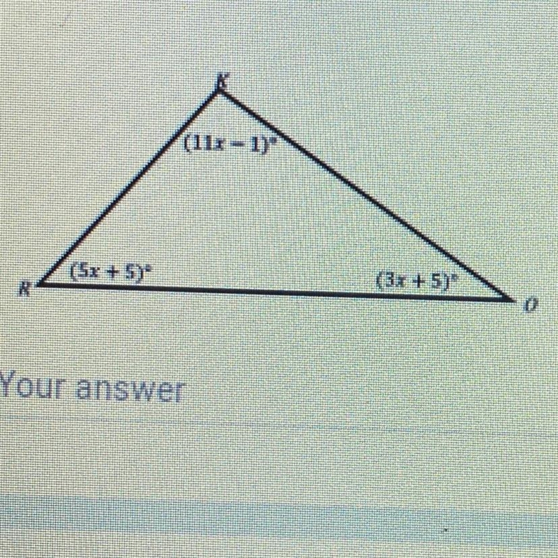 A. Solve for the value of x in the given triangle. b. use your answer to the previous-example-1