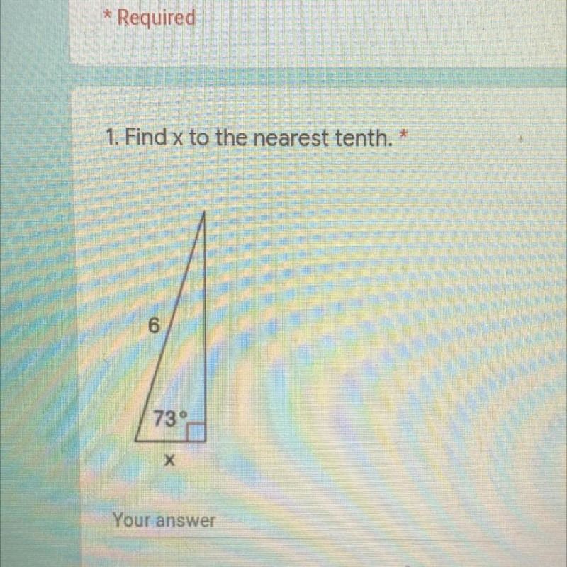 Find x to the nearest tenth-example-1